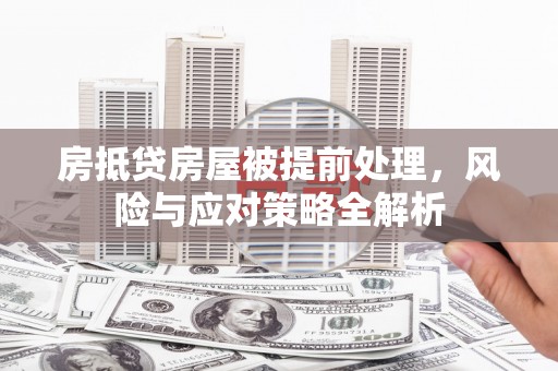 黄石房抵贷房屋被提前处理，风险与应对策略全解析